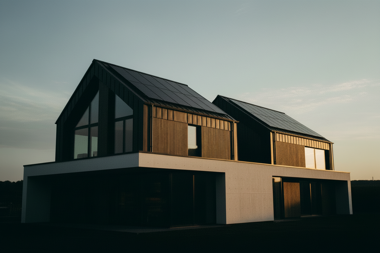 European House - Vintage Film Grain Effect